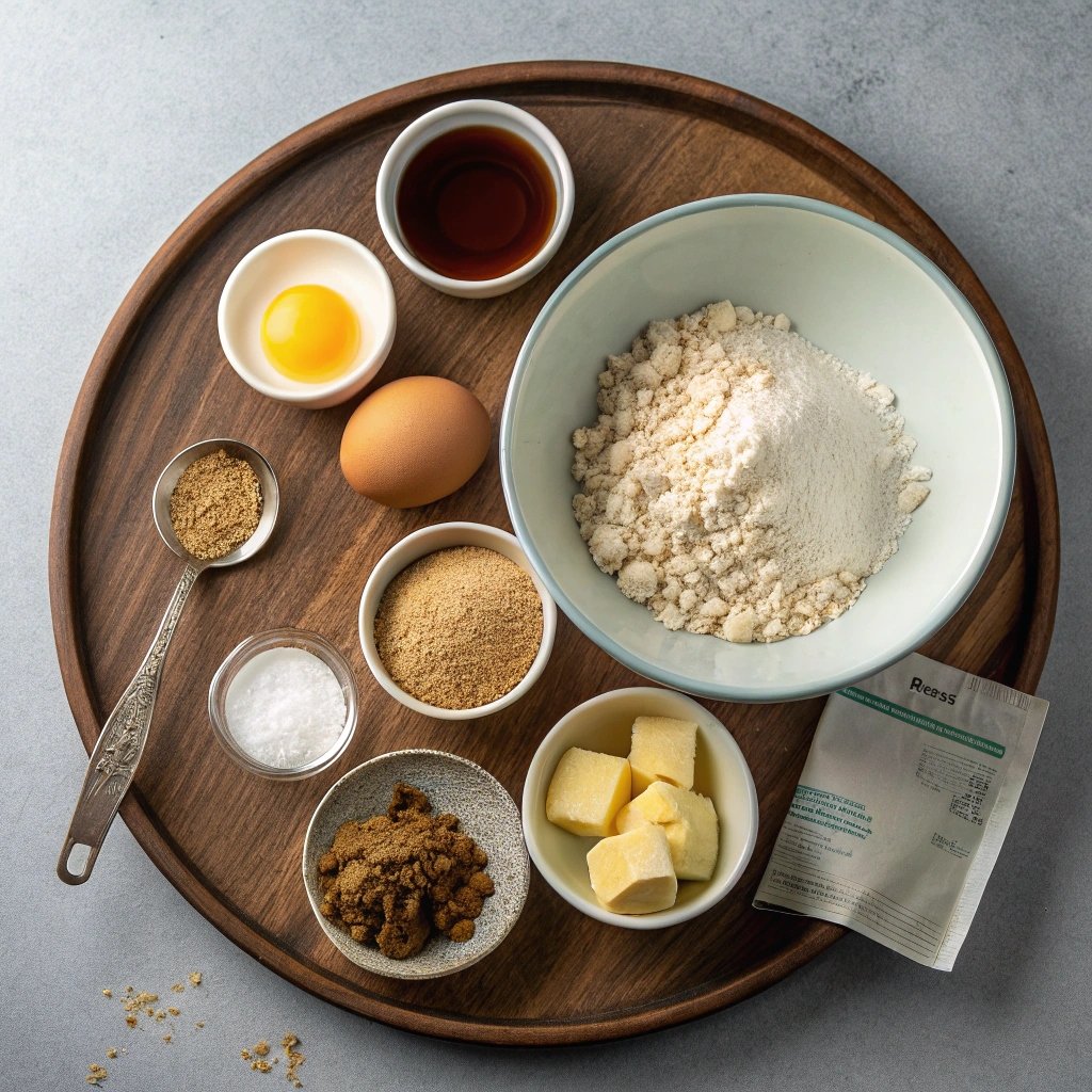 Ingredients for Air Fryer Oatmeal Creme Pies