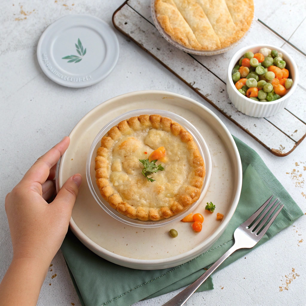 Ingredients for Air Fryer Frozen Pot Pie