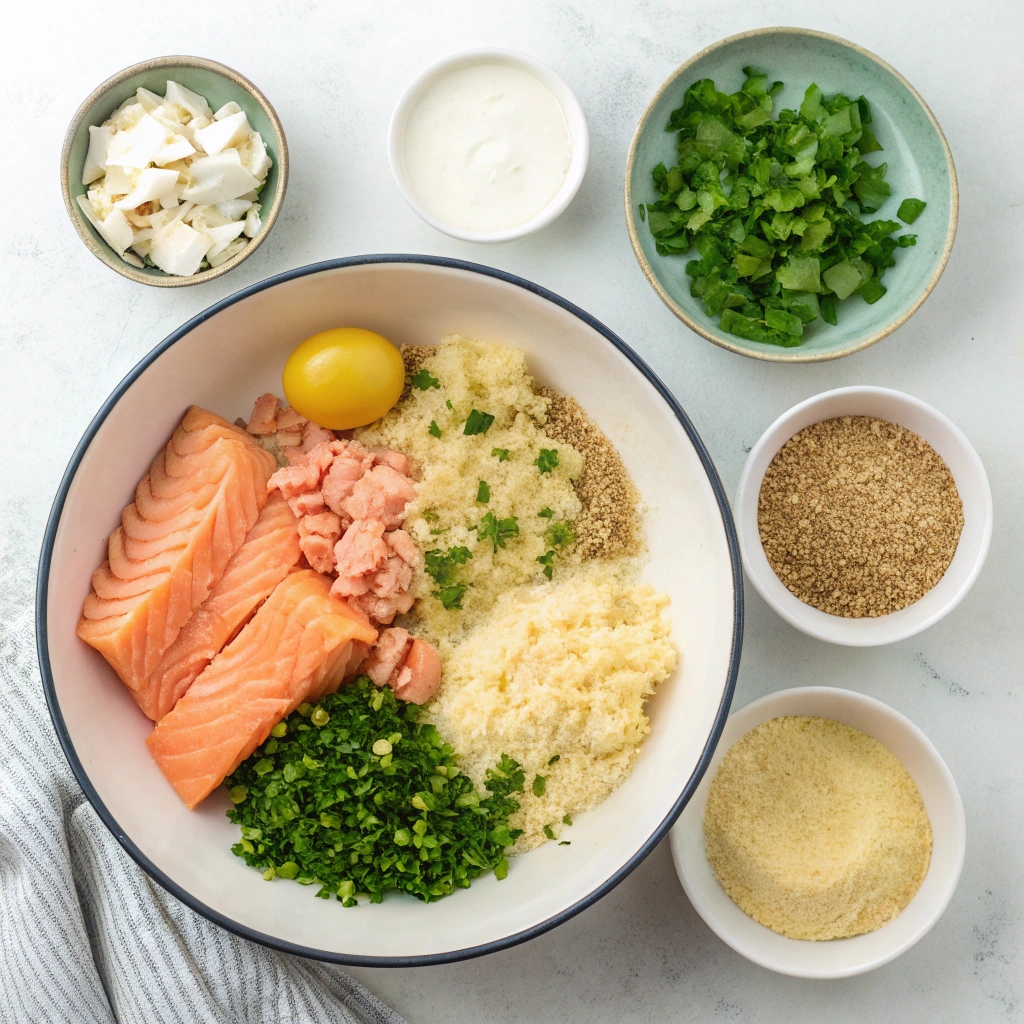 Fresh Salmon Patties - Air Fryer Style