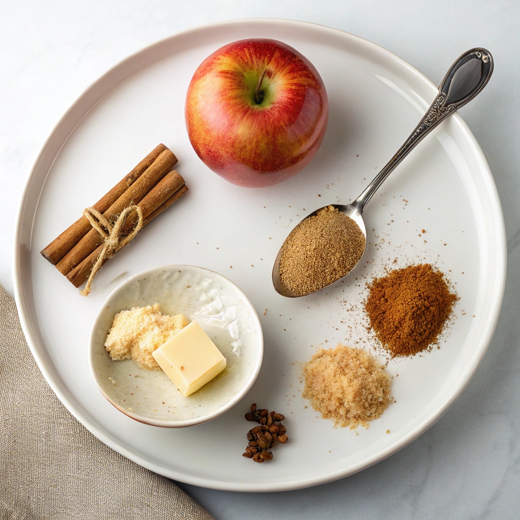 Ingredients for Air Fryer Fried Apples