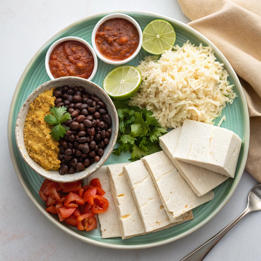 Ingredients for Air Fryer Enchiladas