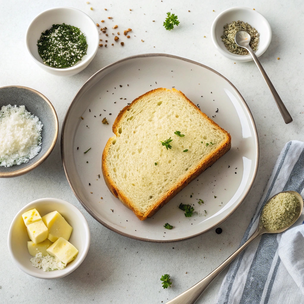 Ingredients for Air Fryer Croutons