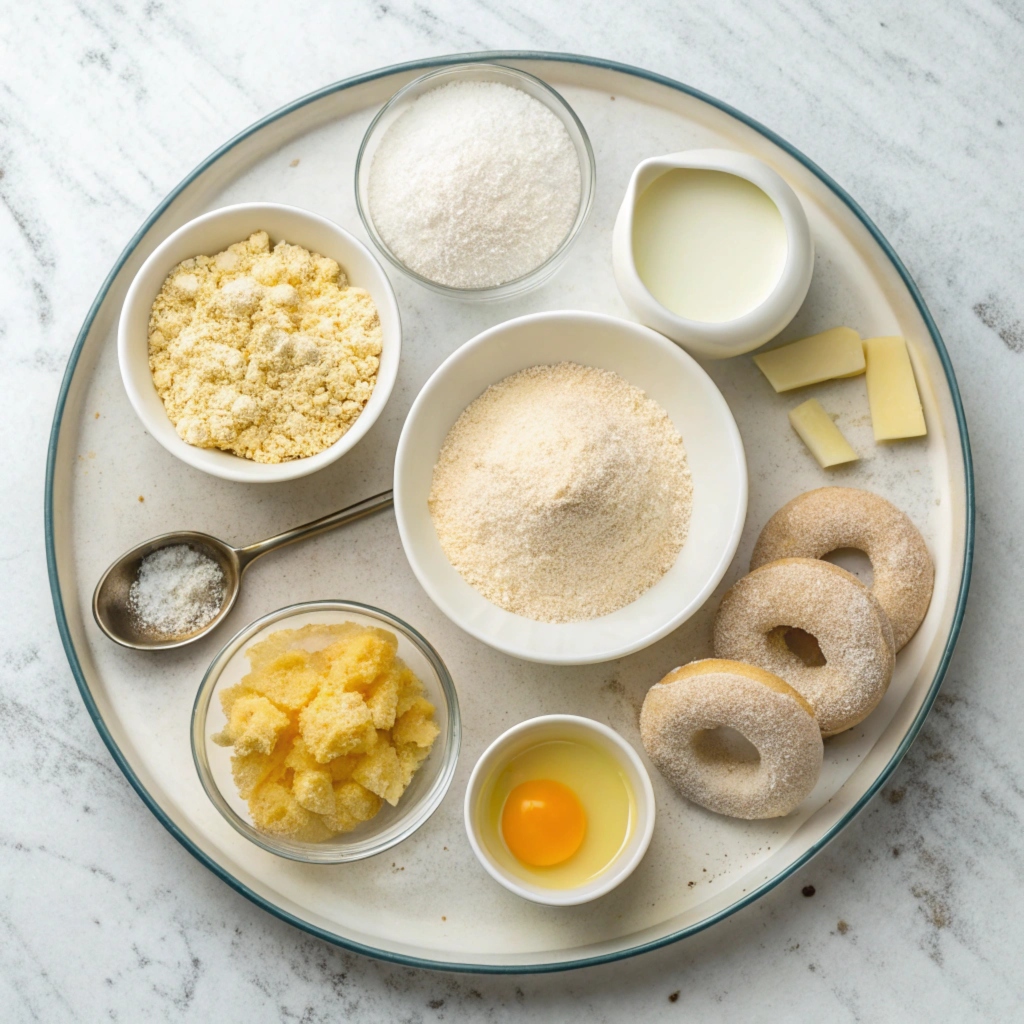 Ingredients for Air Fryer Doughnuts