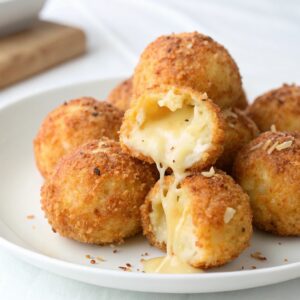 Crispy Air Fryer Cheesy Potato Balls