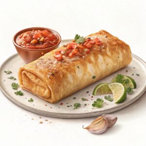 Air Fryer Frozen Chimichanga