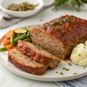 Homestyle Ninja Foodi Meatloaf