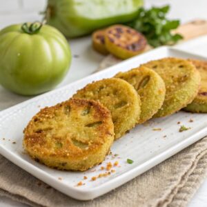 Air Fryer Fried Green Tomatoes