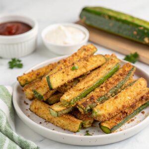 Air Fryer Keto Zucchini Fries (Low Carb)