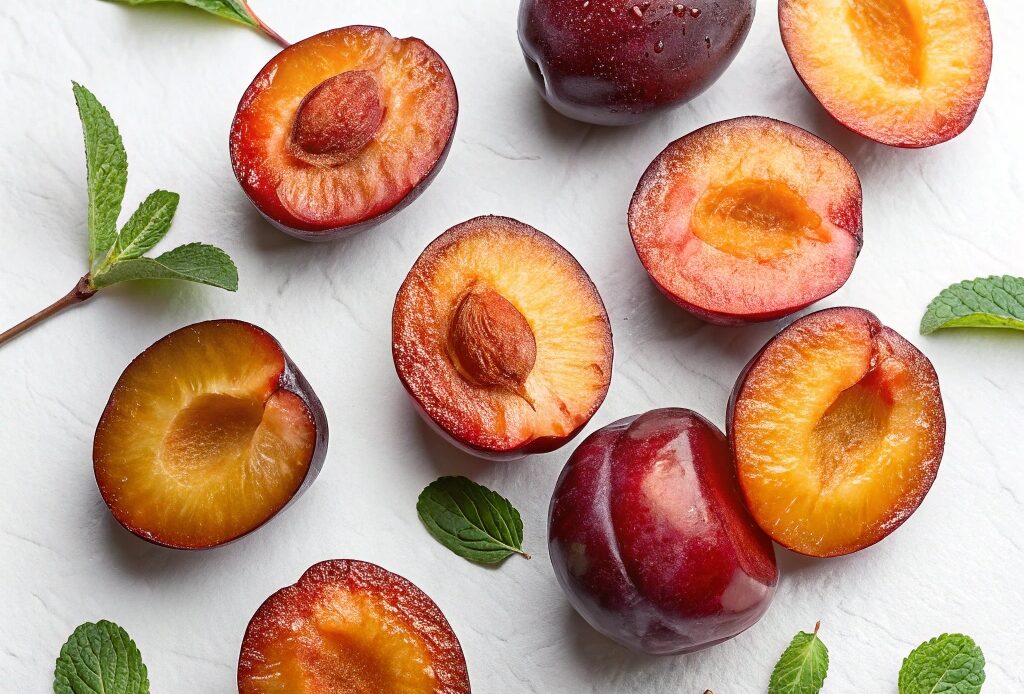 Air Fryer Plums