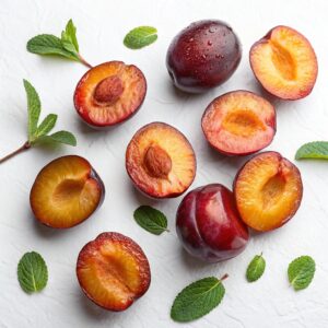 Air Fryer Plums