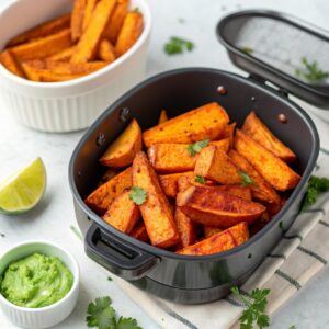 Mexican Sweet Potatoes in the Air Fryer