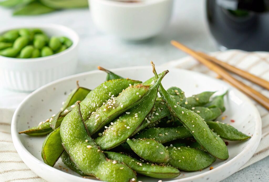 Air Fryer Edamame