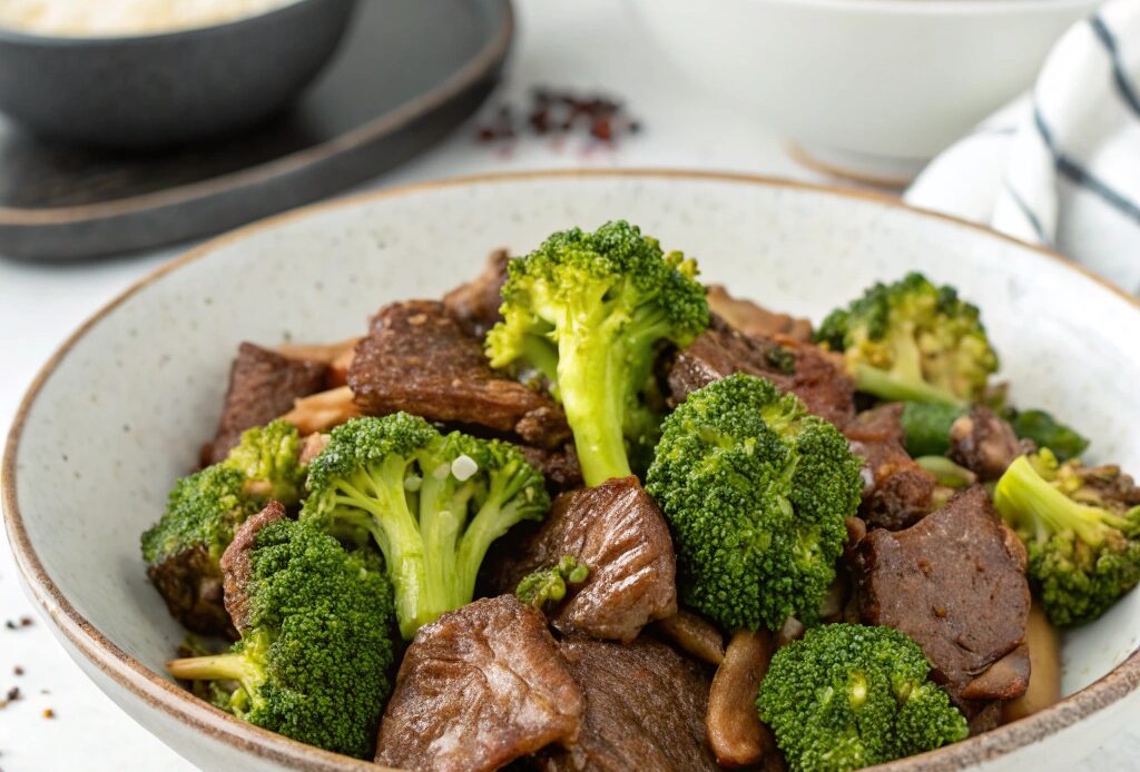 Air Fryer Beef And Broccoli