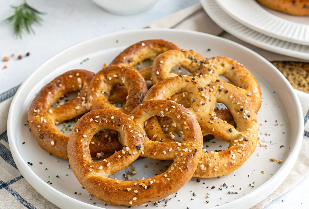 Air Fryer Seasoned Pretzels Recipe