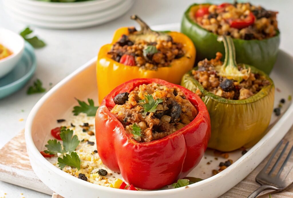 Air Fryer Stuffed Peppers Recipe