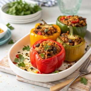 Air Fryer Stuffed Peppers Recipe