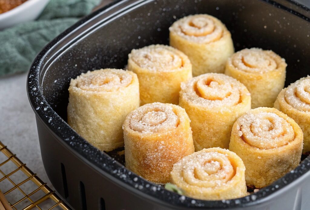 Frozen Rolls in the Air Fryer Recipe