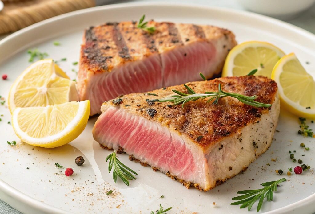 Air Fryer Tuna Steaks