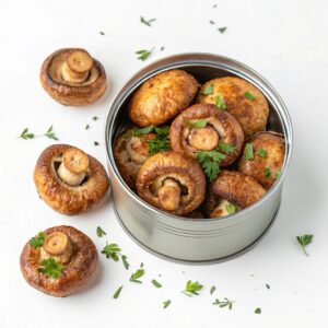 Air Fryer Mushrooms (From a Can)