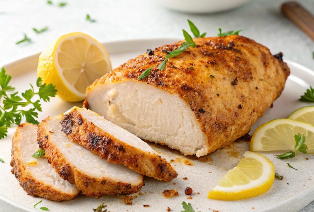 Air Fryer Chicken Breast No Breading