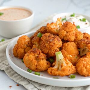 Air Fryer Buffalo Cauliflower