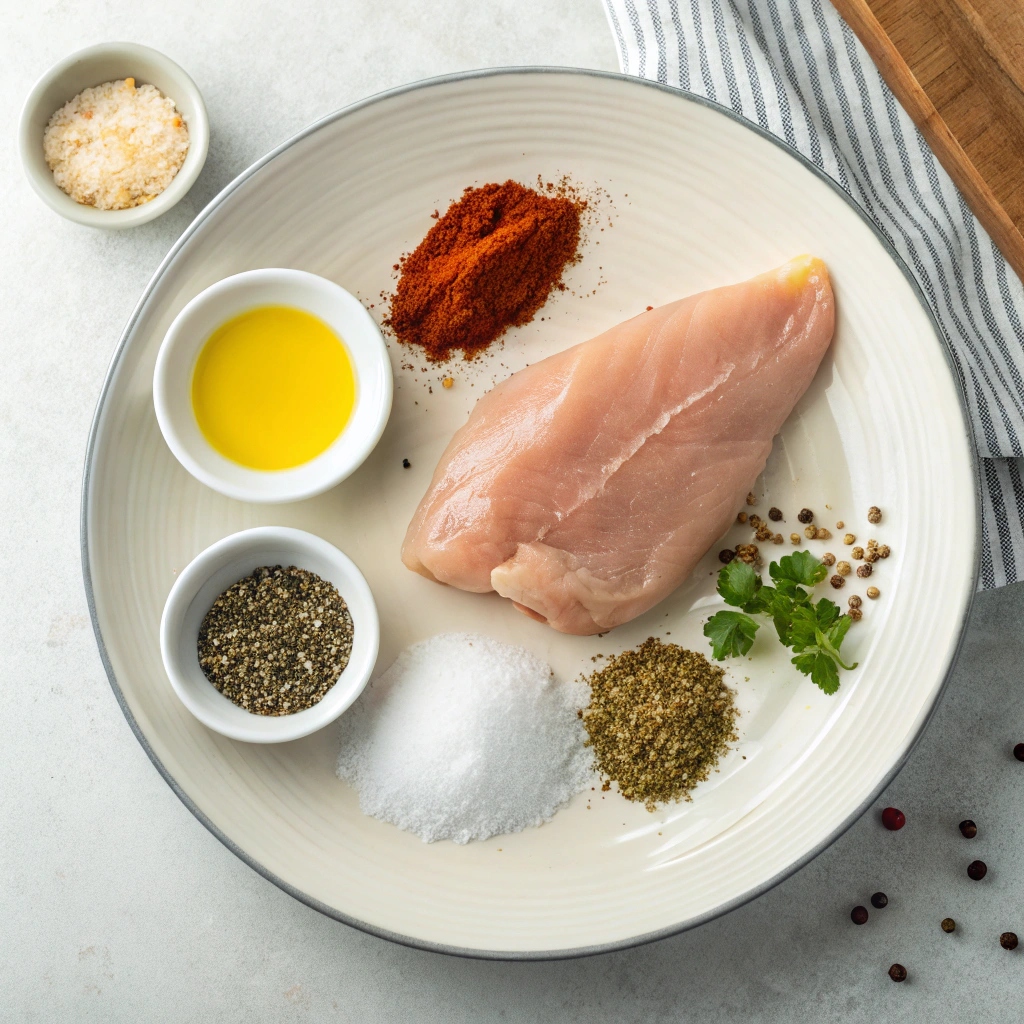 Fresh Air Fryer Chicken Ingredients