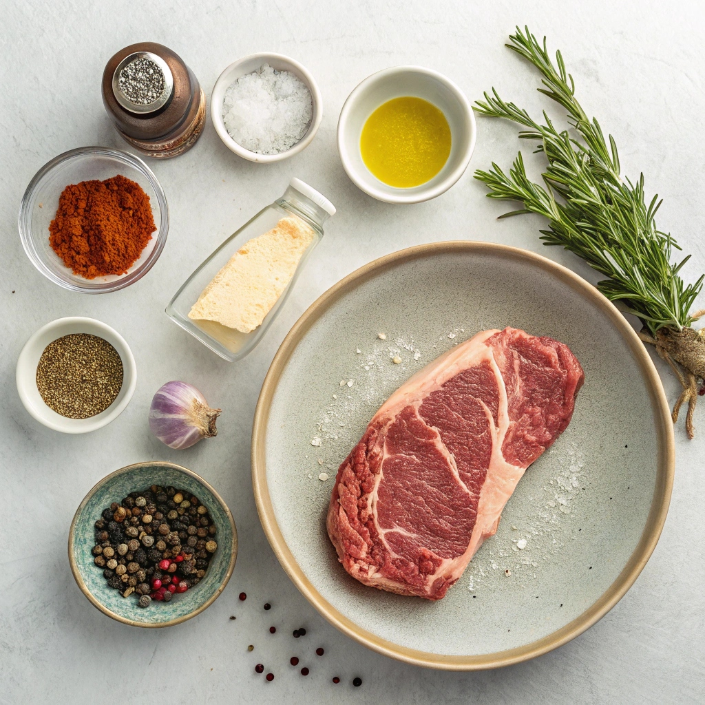 Ingredients for Perfect Air Fryer Pork Steak