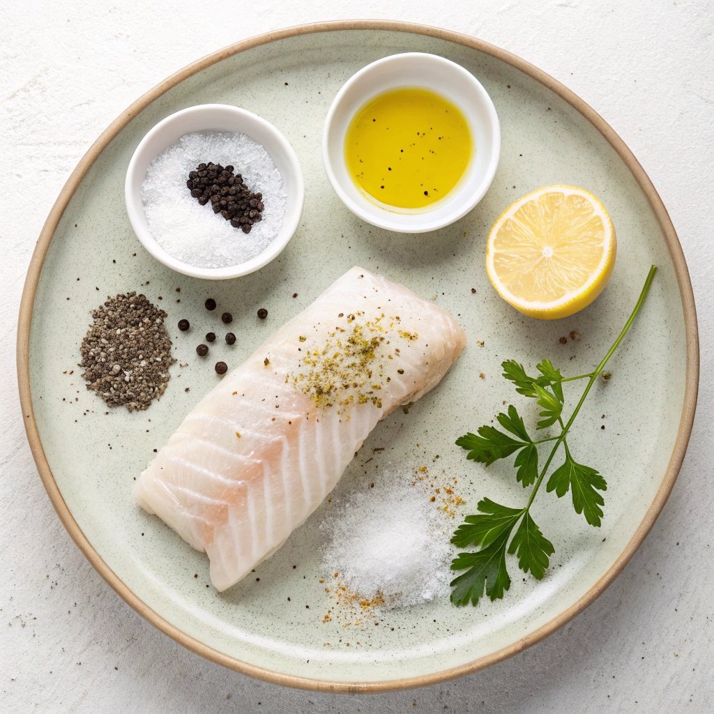 Ingredients for Perfect Air Fryer Cod