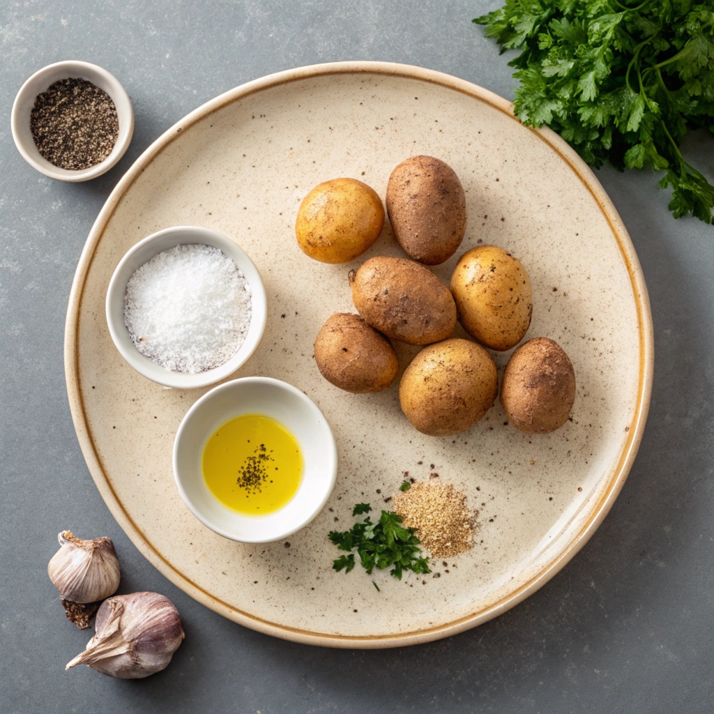 Fresh & Crispy Air Fryer Fries Ingredients 