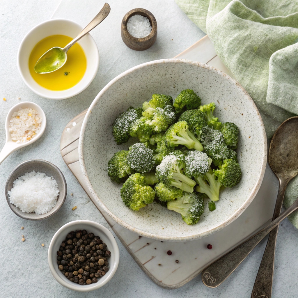 Fresh & Crispy Air Fryer Broccoli Ingredients