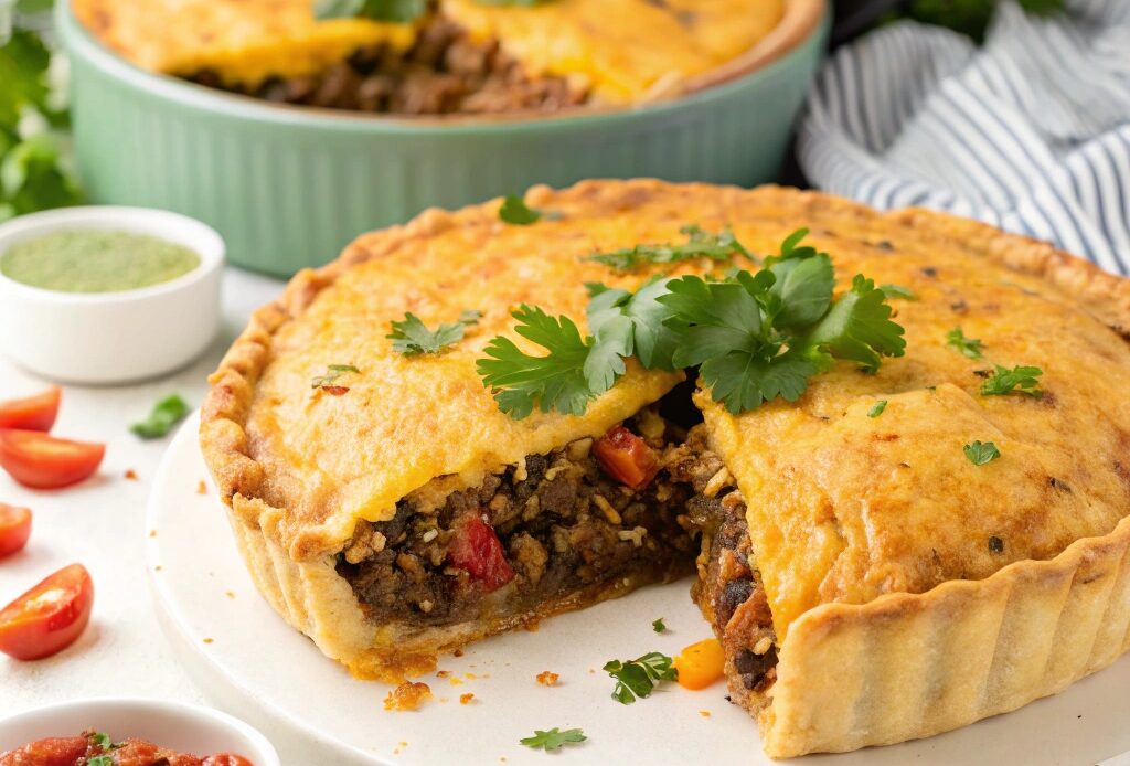 Air Fryer Taco Pie