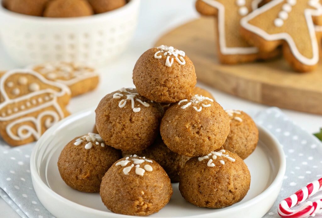 Air Fryer Gingerbread Bites