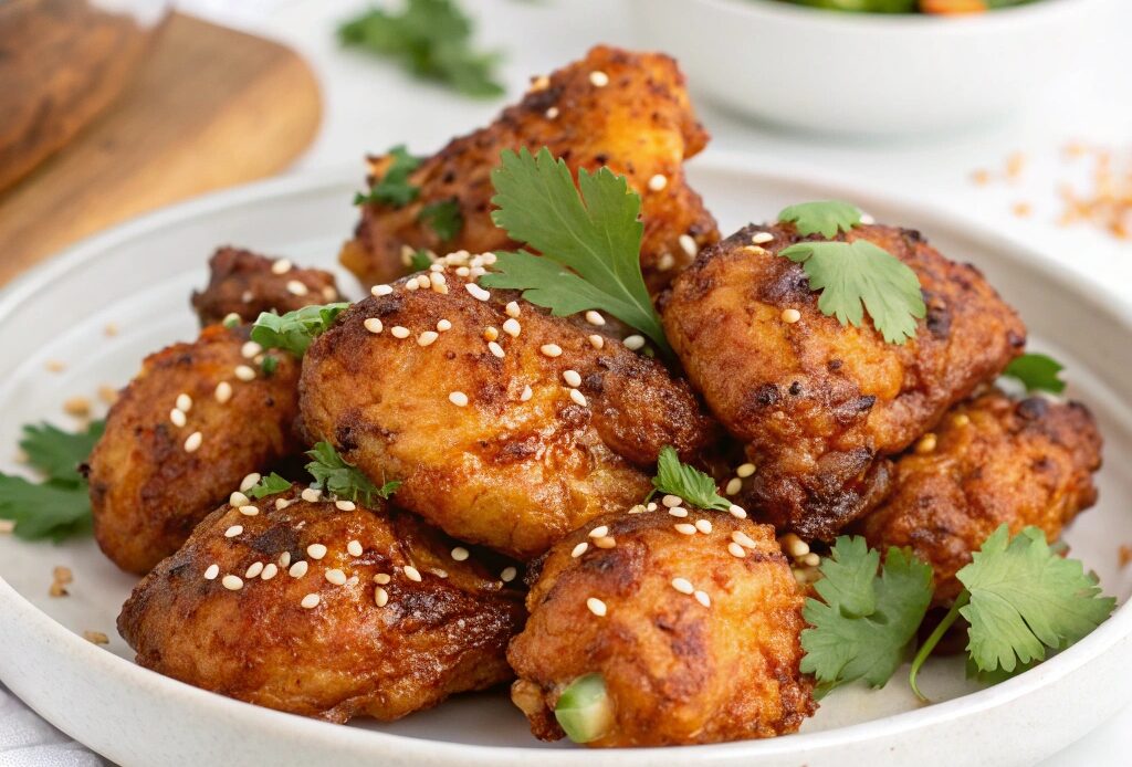 Air Fryer Sweet and Spicy Chicken