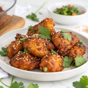 Air Fryer Sweet and Spicy Chicken