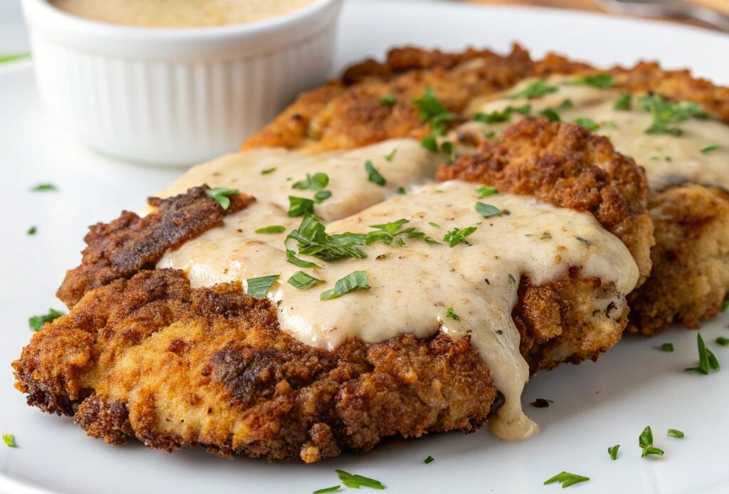 Air Fryer Chicken Fried Steak