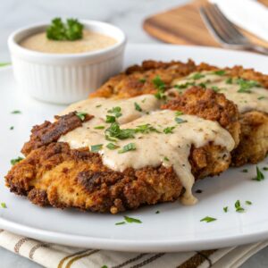 Air Fryer Chicken Fried Steak