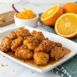 Air Fryer Orange Chicken