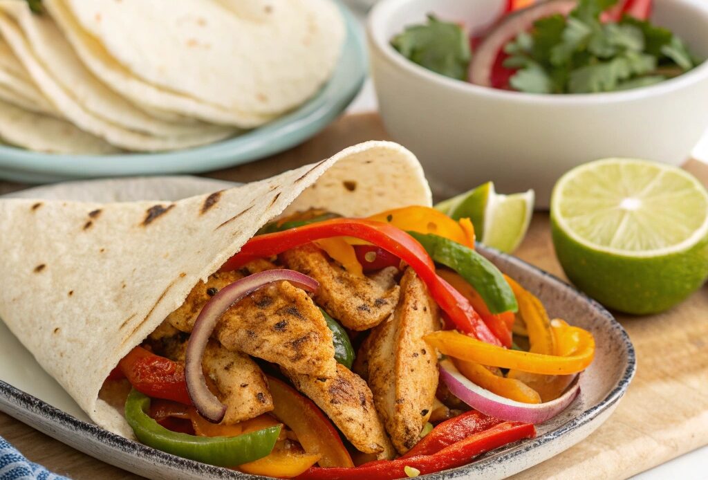 Air Fryer Chicken Fajitas Recipe