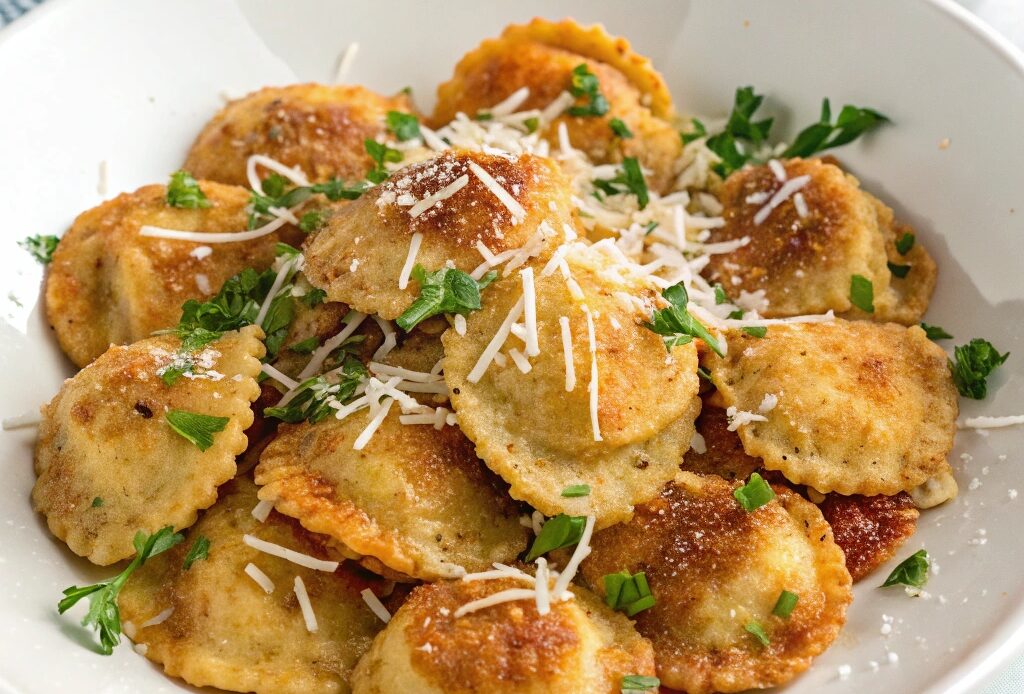 Air Fried Parmesan Fried Tortellini