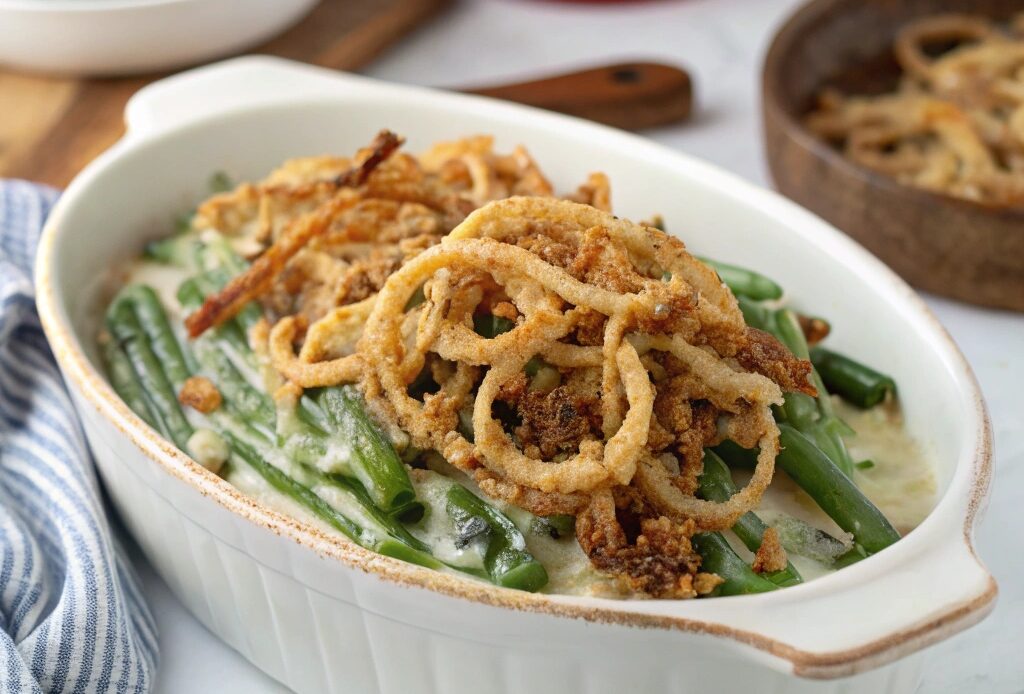 Air Fryer Green Bean Casserole