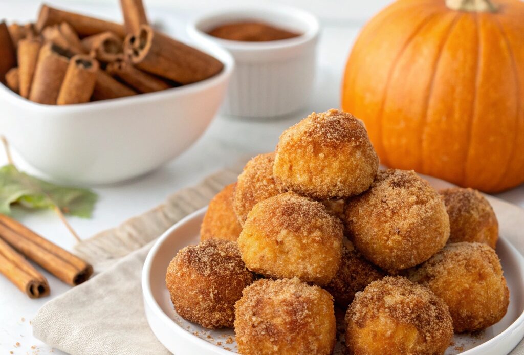 Air Fryer Pumpkin Spice Bites