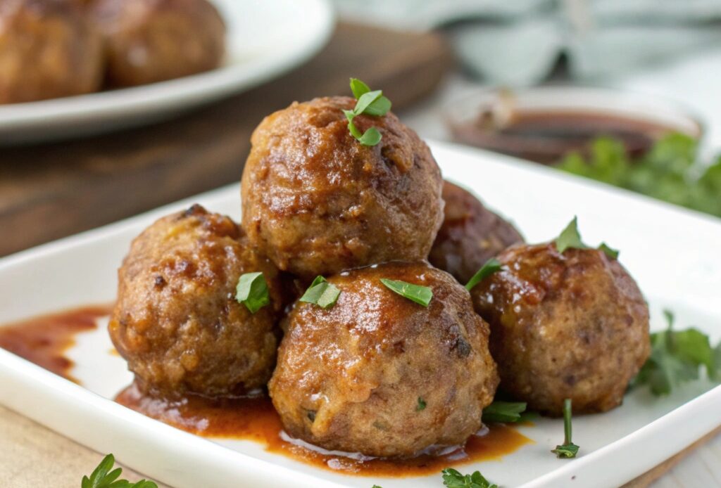 Quick Air Fryer Frozen Meatballs