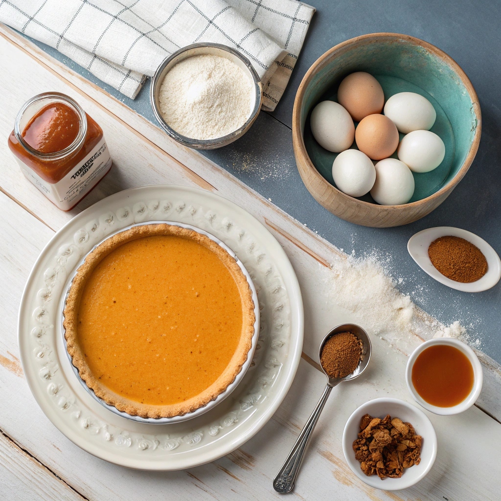 Fresh Air Fryer Pumpkin Pie Ingredients