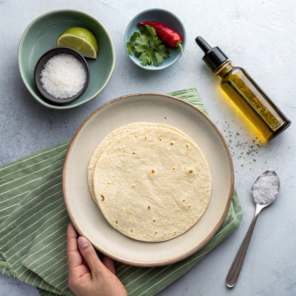 Ingredients For Homemade Tortilla Chips