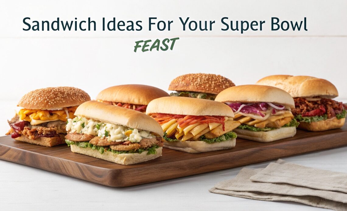 18 Sandwich Ideas for Your Super Bowl Feast