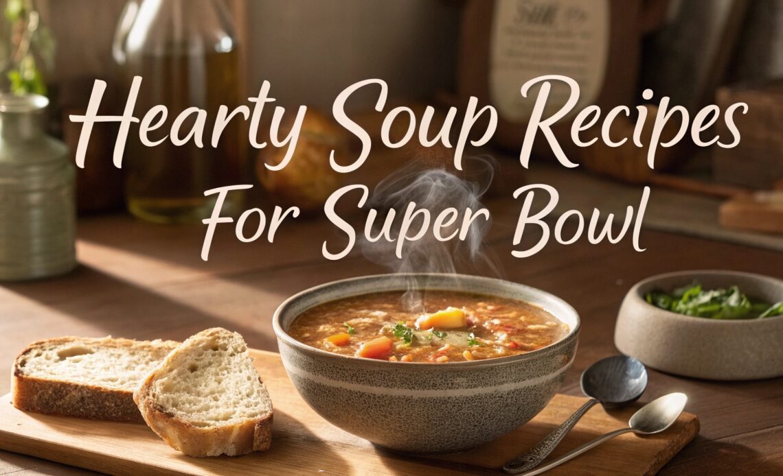 16 Hearty Soup Recipes for Super Bowl