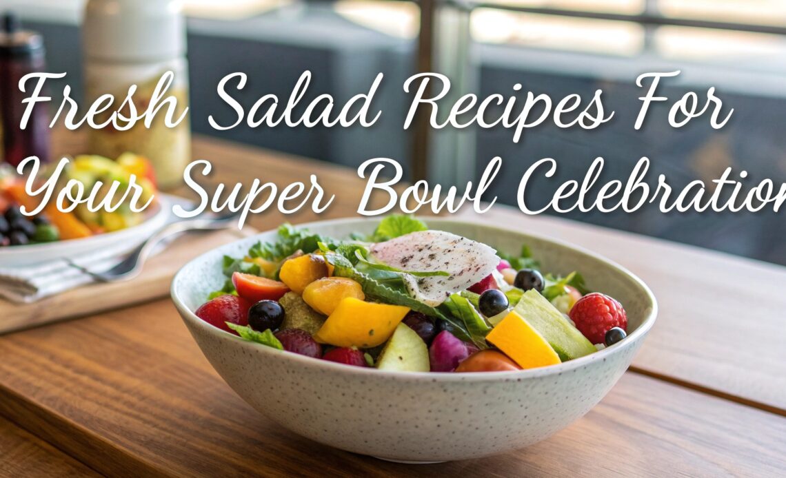 18 Fresh Salad Recipes for Your Super Bowl Celebration