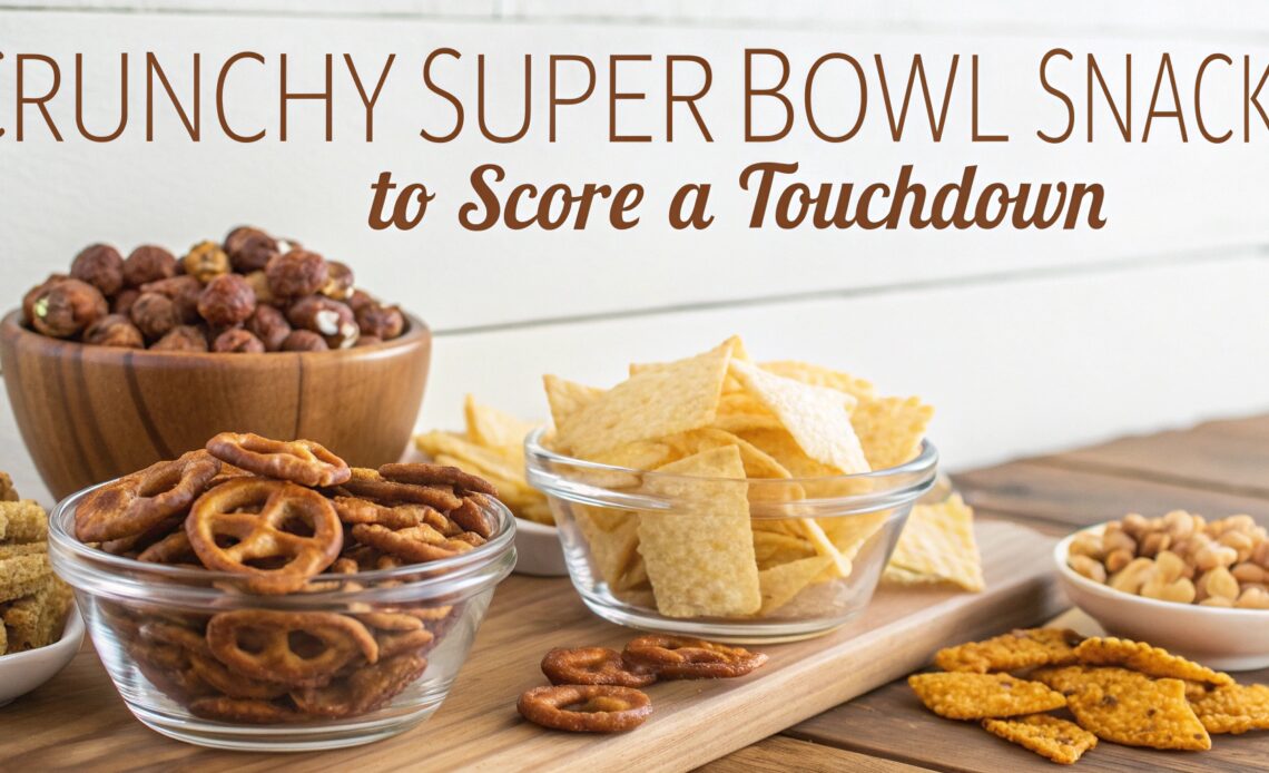 16 Crunchy Super Bowl Snacks to Score a Touchdown