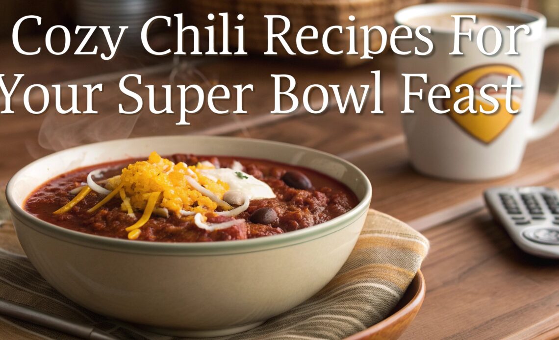 17 Cozy Chili Recipes for Your Super Bowl Feast