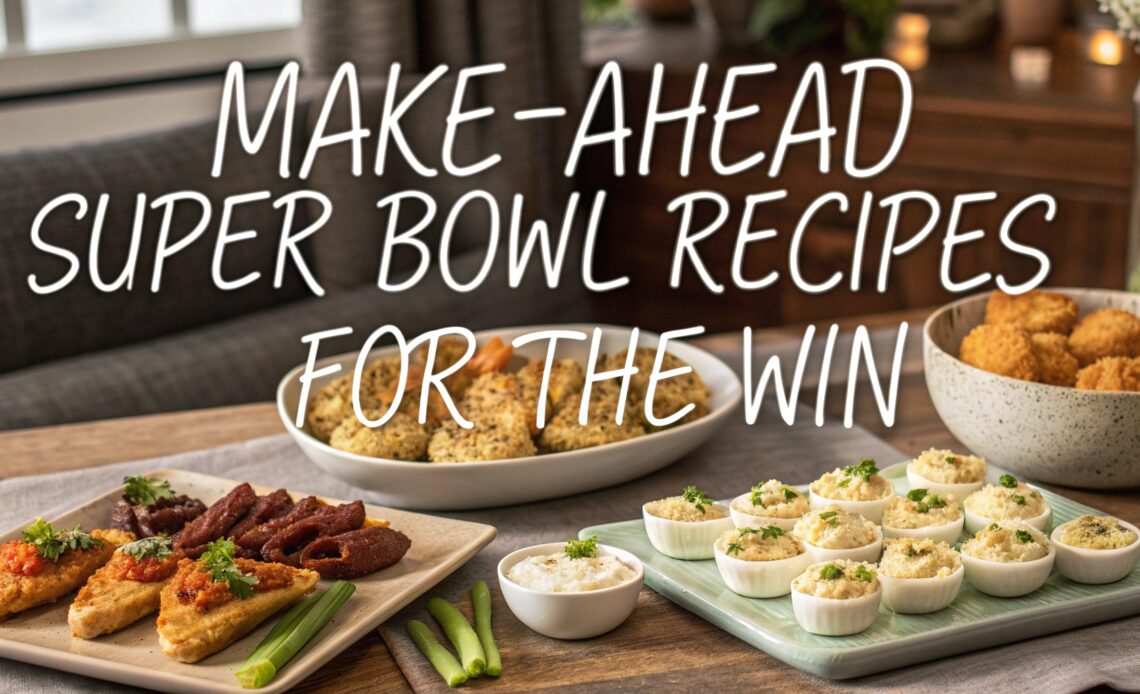 17 Make-Ahead Super Bowl Recipes for the Win